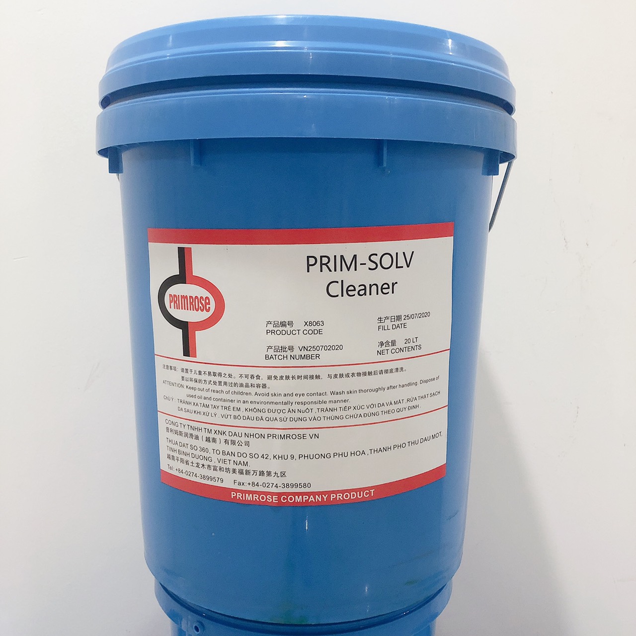 Dầu PRIM-SOLV Cleaner.